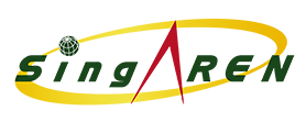SingAREN-logo SingAREN logo